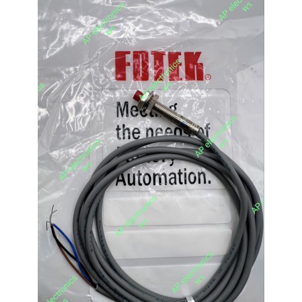 เซ็นเซอร์fotek-m8-npn-สวิตช์ความใกล้ชิดทรงกระบอก-pm08-02n-pm08-02