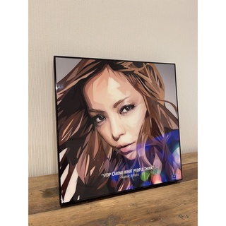 Namie Amuro กรอบรูป ตกแต่งห้อง ตกแต่งบ้าน พร้อมติดตั้งขึ้นผนัง