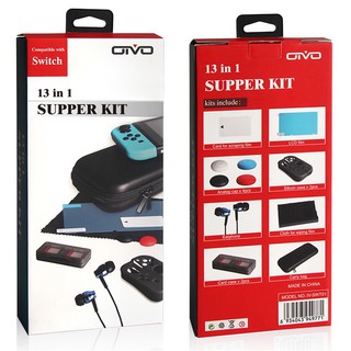 13 in 1 super kit ใช้กับ Nintendo Switch (for N-Switch) ยี่ห้อ Oivo รุ่น IV-SWT01