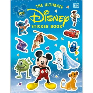 The Ultimate Disney Sticker Book (Ultimate Sticker Book) Paperback with more than 100 Disney stickers