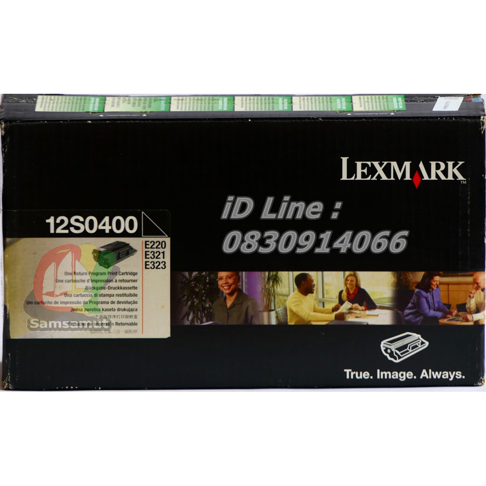 original-lexmark-12s0400-หมึกแท้-e220-e321-e323-e323n-e323t-สีดำ