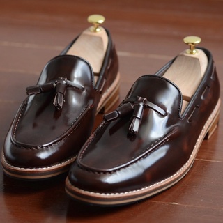 ราคาArcobareno Code 503 Tassel Burgundy x WoodenSoles