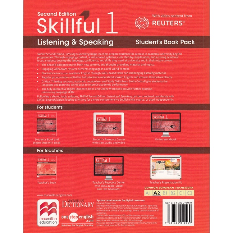 dktoday-หนังสือ-skillful-listening-amp-speaking-1-students-book-digital-students-book-pack