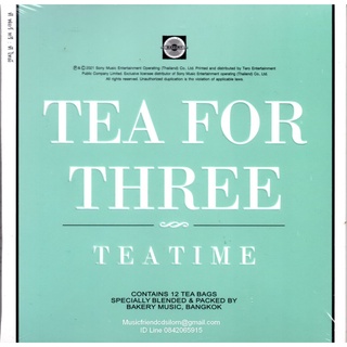CD,Tea For Three - Tea Time (ที ฟอร์ ทรี)