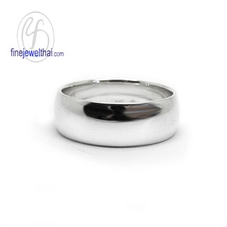 Finejewelthai แหวนเกลี้ยง-แหวนหมั้น-แหวนแต่งงาน-Couple-Silver-Wedding-Ring - R134400