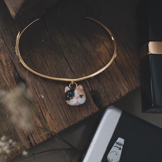 FAIRY TALES - Cat Bracelet กำไลแมว / แมวสามสี / แมวดำ / แมวขาว Handmade ใส่ได้ทุกเพศ