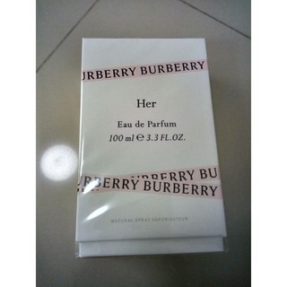 Burberry her edp 100ml กล่องซีล