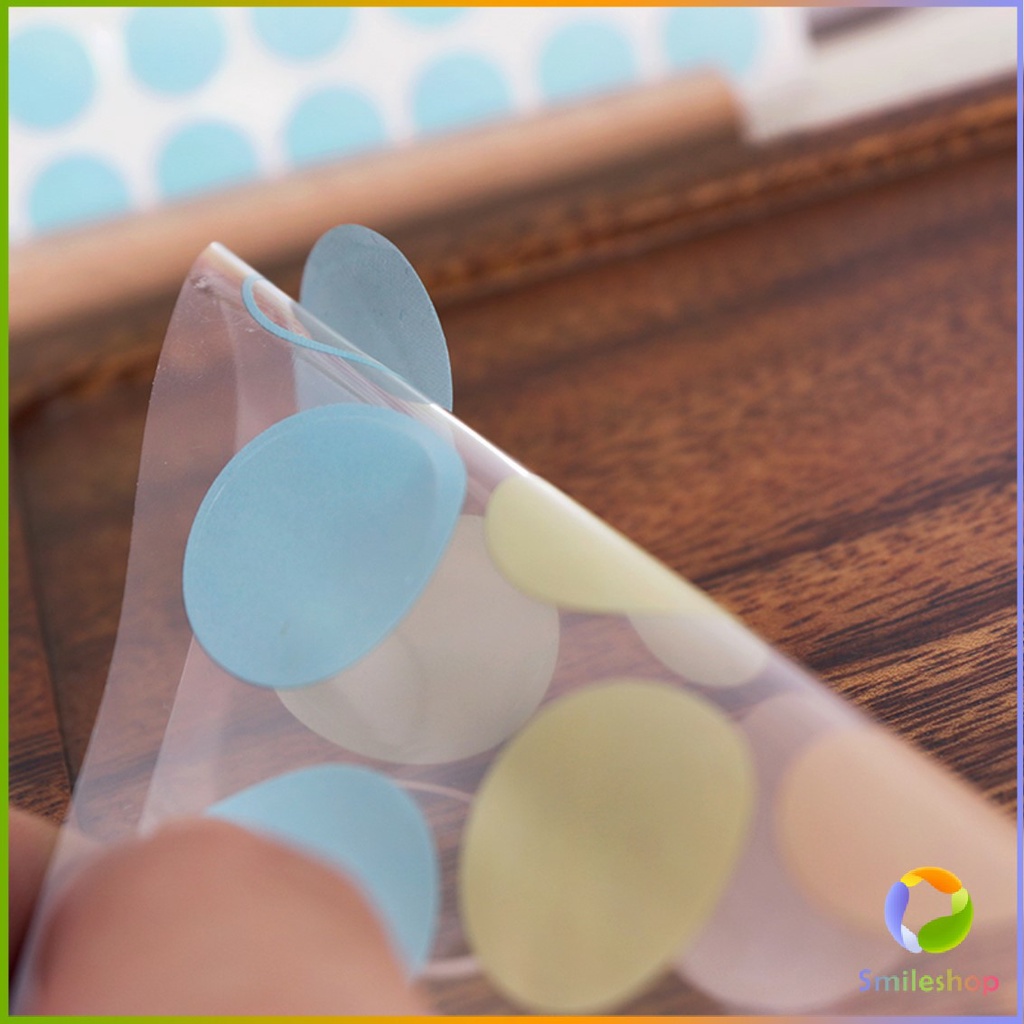 smileshop-สติกเกอร์-ทรงกลม-หลากสีสัน-1-แพ็ค-3-ชิ้น-สติกเกอร์-circular-stickers