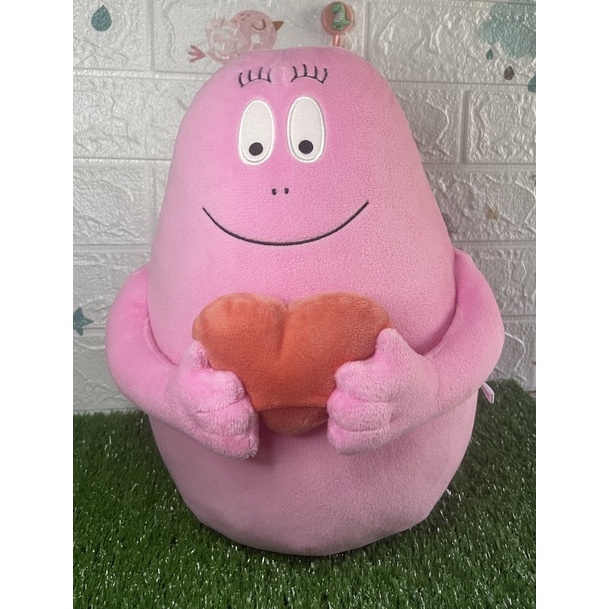 ตุ๊กตาบาร์บ้าปาป้า-มอบความรัก-barbapapa-ไซซ์กอด-12-หายาก-ตำหนิ-สีเฟดค่ะ