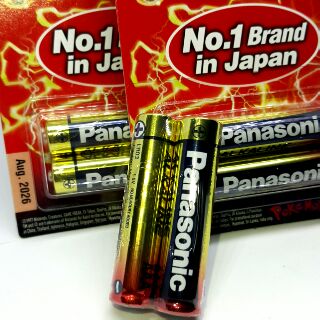 ( Pana AAA / 6 ก้อน . )  ถ่าน Panasonic ALKALINE aaa (1.5V) ของเเท้