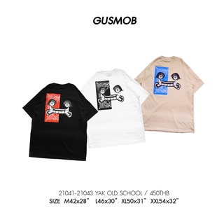 ภาพหน้าปกสินค้าGUSMOB เสื้อยืด 21041-21043 YAK OLD SCHOOL ที่เกี่ยวข้อง