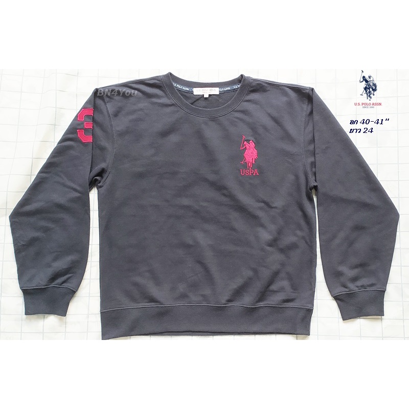 u-s-polo-assn-เสื้อสเวตเตอร์-สีกรมท่า-ไซส์-40-41-ของแท้-แบรนด์-usa-สภาพเหมือนใหม่