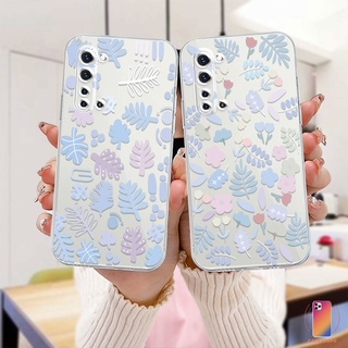 เคสใส Realme C11 2021 C21Y C31 C35 C15 C21 C25 C20 C3 C12 C2 C25S 5 5S 5i C17 7i C1 C25Y C2 C3i 6i C20A realme Narzo 20 10 10A 20A 30A ลายดอกไม้ สําหรับ เคสโทรศัพท์