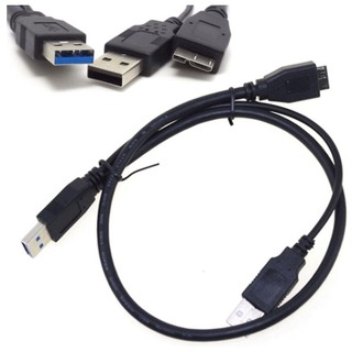 สาย USB 3.0 Y Power Micro Cable For External HDD 50cm