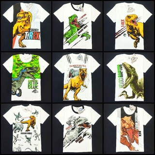 🔖ลดราคาพิเศษ อก36" เสื้อยืดเด็กโต จูราสสิค เวิร์ล Jurassic world (ลิขสิทธิ์)