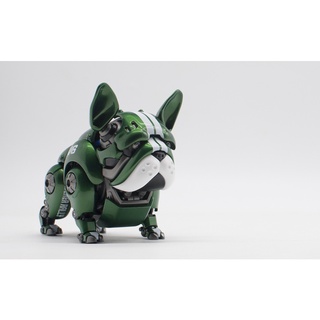 Cute Pet Mechanical Bulldog (Green Ver.) Figure BY HWJ RAMBLER