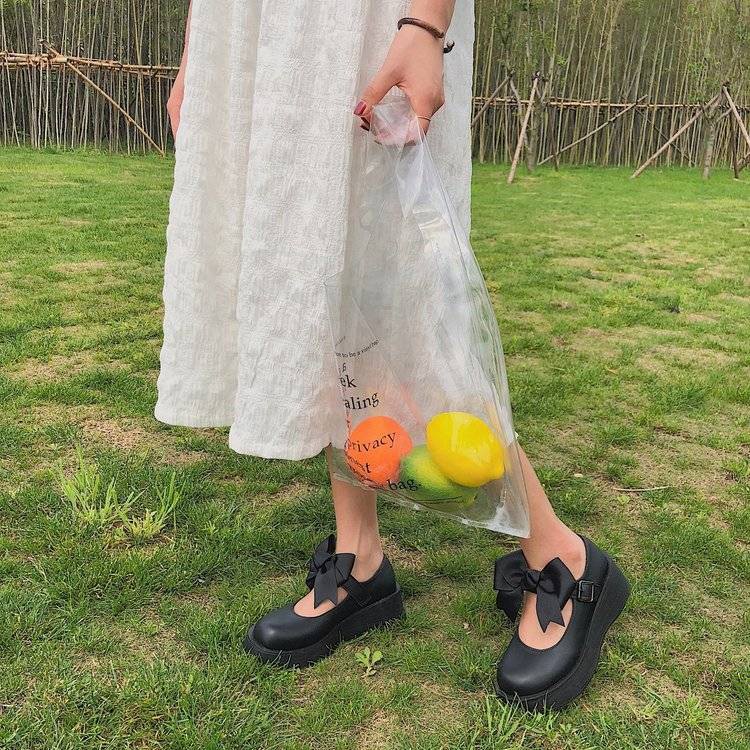 น้องสาวนุ่ม-mary-jane-รองเท้าส้นเตี้ยหญิงย้อนยุค-2020-โบว์ฤดูร้อน-jk-นักเรียนญี่ปุ่นหญิงสไตล์อังกฤษรองเท้าหญิง