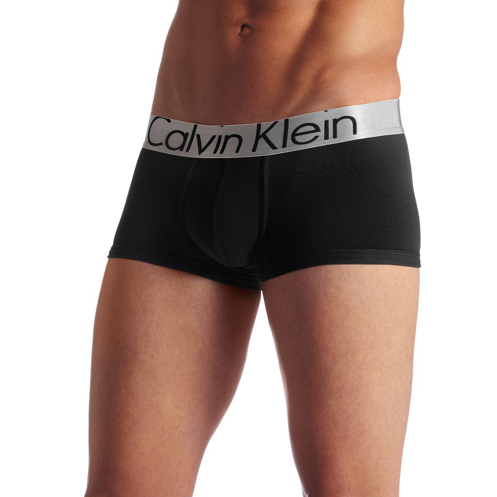 กางเกงในชายcalvin-klein-mens-steel-micro-low-rise-trunksและboxer-briefs-แบ่งขายได้สินค้า-1-ตัว