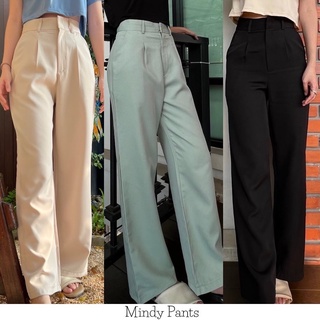 กางเกงขายาว ทรงสวยใส่สบาย Mindy Pants (ราคาเคลียร์ แต่คุณภาพดีเหมือนเดิมค่าา)