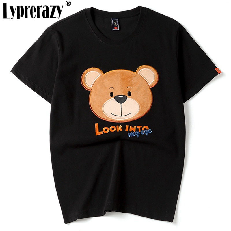 lyprerazy-original-ยี่ห้อผู้ชาย-t-เสื้อการ์ตูนหมีเสื้อยืดลายปัก-harajuku-ฤดูร้อนแฟชั่นแขนสั้นเสื้อลำลอง-tees
