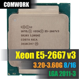 ซีพียู Intel XEON E5 2667 V3 LGA 2011-3 CPU PROCESSOR X99 C612 WORKSTATION SERVER DELL HP COMWORK