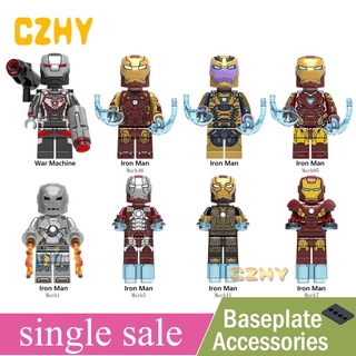 Ironman Mini Toys Building Blocks Super Heroes Minifigures Bricks Sets