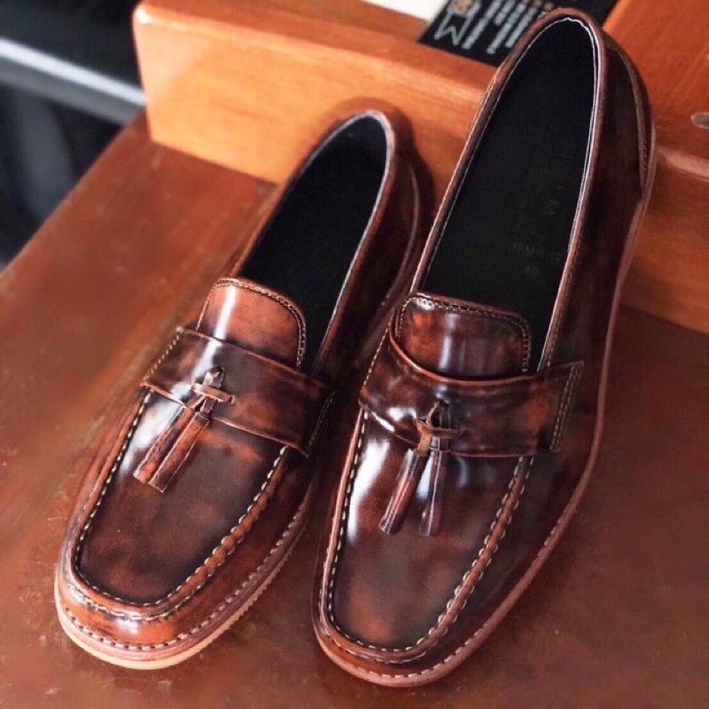 รองเท้าหนังแท้-holm-premium-londoner-tassel-loafers-no-118-ใส่ได้ทั้งชายและหญิงค่ะ