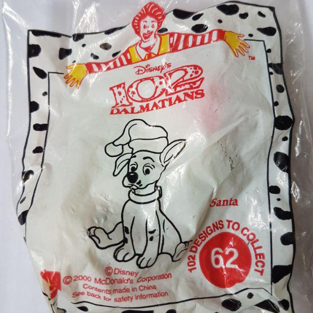 Disney's 102 Dalmatians McDonald happy meal Thailand ปี 2000 VG