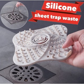 Silicone sheet trap waste แผ่นซิลิโคนดักจับเศษขยะ