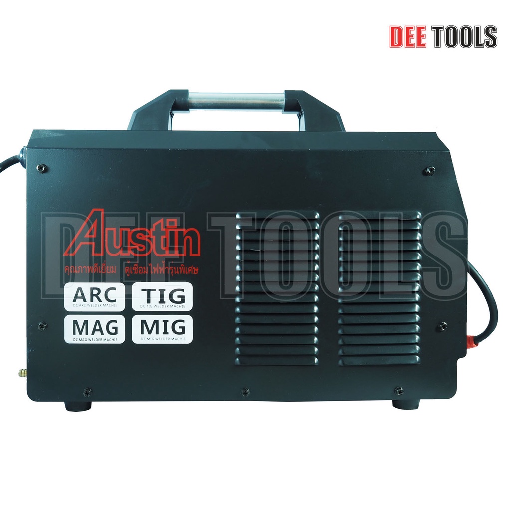 austin-ตู้เชื่อมไฟฟ้า-เครื่องเชื่อมไฟฟ้า-ตู้เชื่อม-3-ระบบ-รุ่น-mma-mig-tig-455-3-in1-ใช้แก๊ส-co2-ลวดเชื่อมขนาด-1กิโลและ5