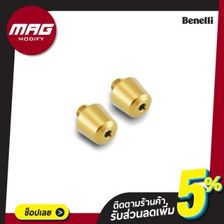 ตุ้มปลายแฮนด์ ชุดแต่ง TNT300,302S,302R สีทอง  Benelli (เบเนลลี่)