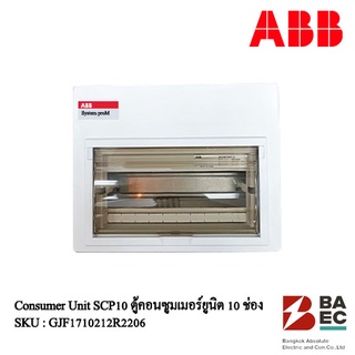 ABB Consumer Unit ตู้คอนซูเมอร์ยูนิต SCP10