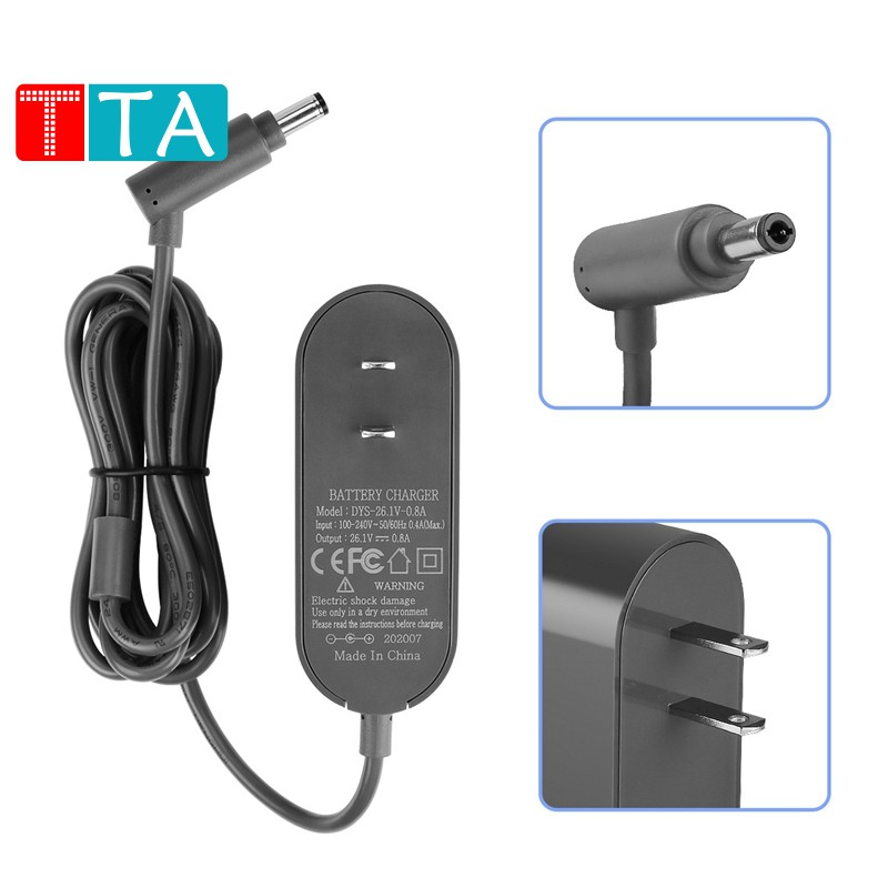 เครื่องดูดฝุ่นที่ชาร์จแบตเตอรี่สําหรับ-dyson-v6-v7-v8-dc62-us-plug