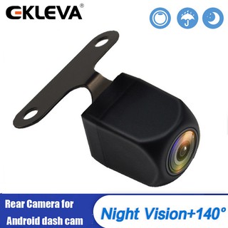 Ekleva กล้องมองหลังรถยนต์ มองเห็นที่มืด มองเห็นกลางคืน จอดรถยนต์อัตโนมัติ แจ็ค 2.5 มม. สําหรับ EKLEVA 3G 4G Android Car Dvr 4 pin