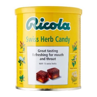 🌈 ริโคล่าลูกอมสมุนไพร​ Ricola 250g 100เม็ด