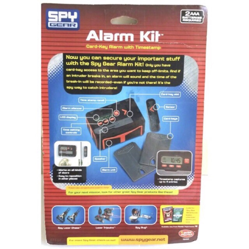 wild-planet-spy-gear-alarm-kit-toy-70134-card-key-room-alarm-system