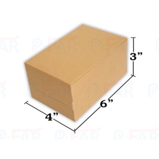 กล่องเค้กชิ้น แม็ค ขนาด 4x6x3 นิ้ว (100 ใบ/แพ็ค)_INH107