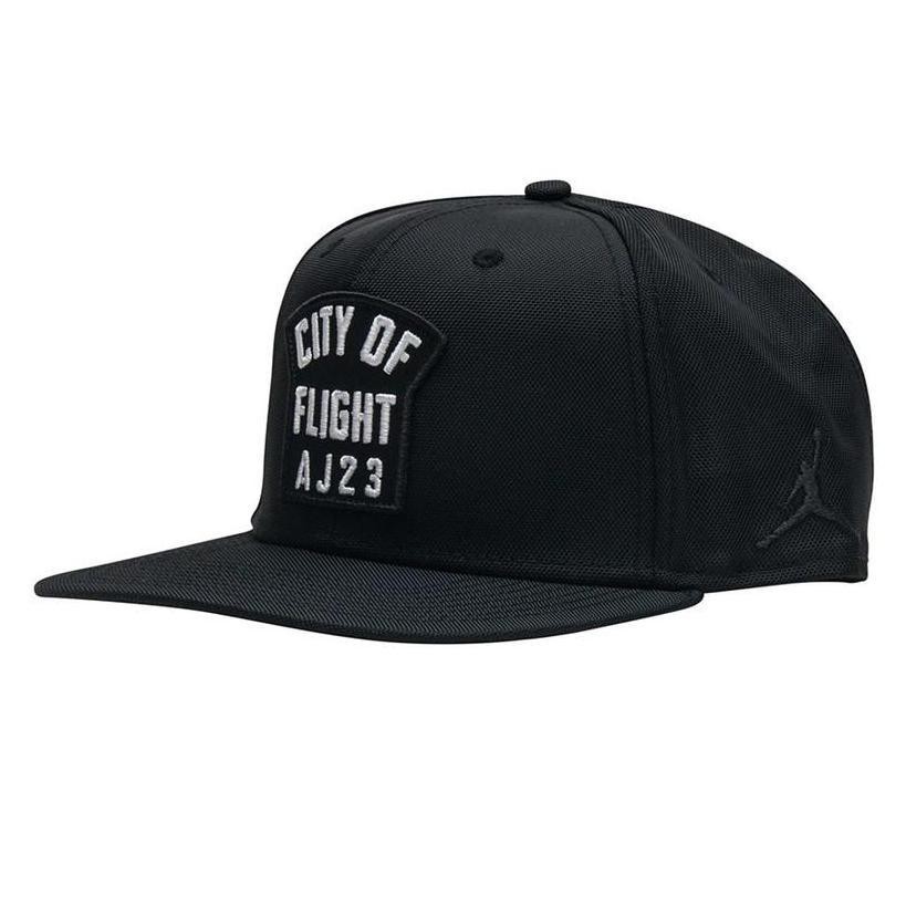 หมวก-jordan-jumpman-city-of-flight-snapback-แท้-สี-black