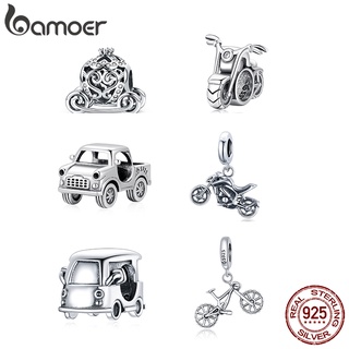 Bamoer 100% Silver 925 Transport series 10 Styles Bracelets Jewelry Making Fashion Accessories BSC270+
