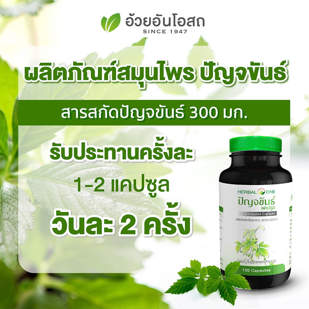 ปัญจขันธ์-herbal-one-อ้วยอัน-100แคปซูล