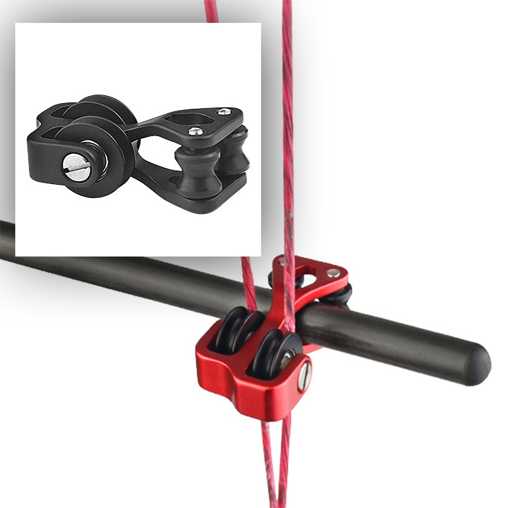1 pcs Compound Bow Cable Slide String Splitter Roller Gide Replacement ...
