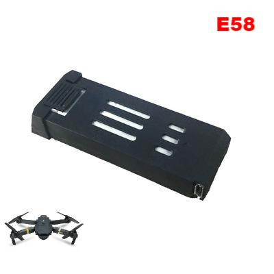 ภาพหน้าปกสินค้าDrone E58 E88 H88 H63 อุปกรณ์เสริมโดรน 3.7V 600mAh 1800mAh ความจุสูง