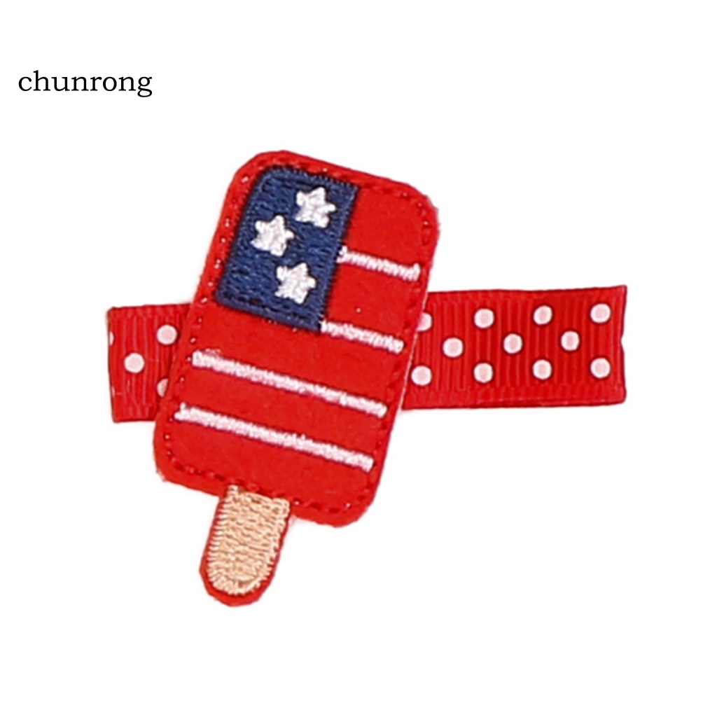 chunrong-กิ๊บติดผม-เครื่องประดับผม-ปาร์ตี้วันประกาศอิสรภาพ-สําหรับเด็ก