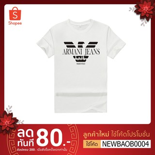 ภาพหน้าปกสินค้าเสื้อทีเชิร์ตแขนสั้นยอดฮิตลายArmaniใส่ได้ทั้งหญิงและชายใส่เที่ยวทำงานออกกำลังกาย ที่เกี่ยวข้อง