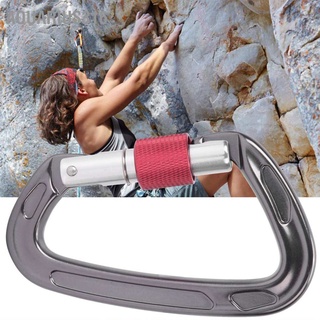 Aquarius316 7075 Aviation Aluminum Master Lock Carabiner D Ring Safety Buckle Security Equipment Gear for Outdoor Climbing Camping