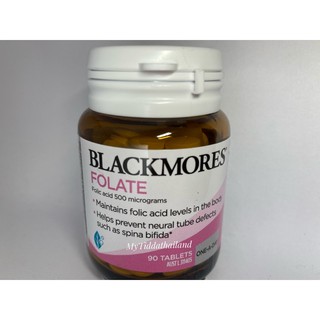 Folate BLACKMORES folic acid 500 micrograms