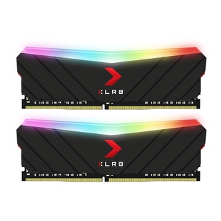 PNY Ram PC XLR8 RGB DDR4 16GB(8x2) 3200MHz Black (แรมพีซี)