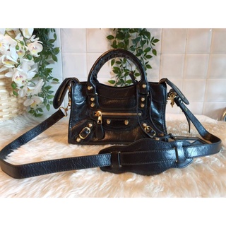 Balenciaga mini city black