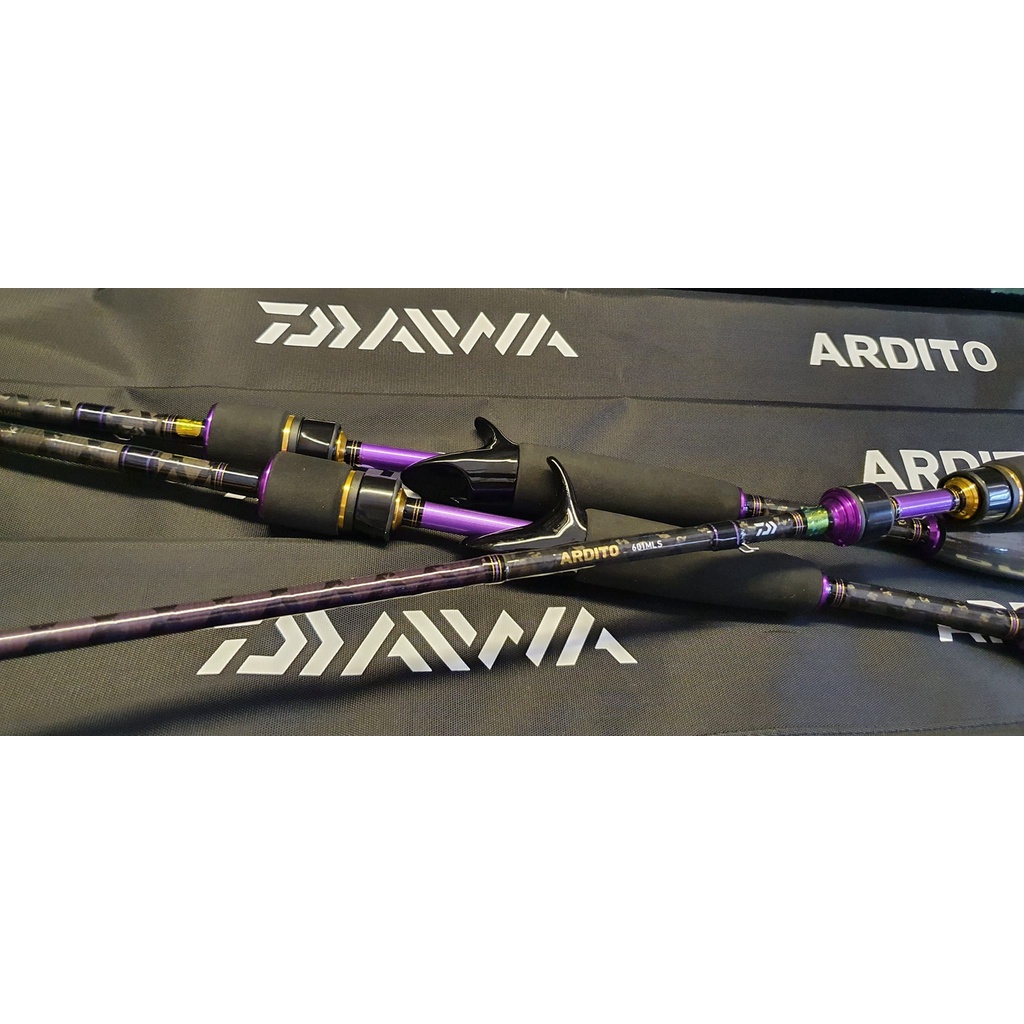 คัน-daiwa-ardito-ไกด์-fuji-เบท-และสปิน