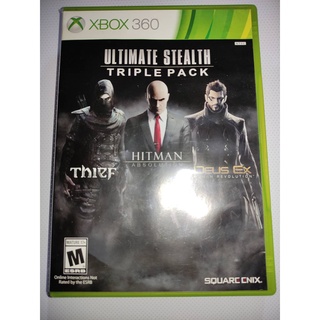 (มือ2)​ Xbox​ 360​ -​ Ultimate Stealth Triple pack (ntsc)​*(ขาด Deus Ex) เล่นได้ทุกโซน